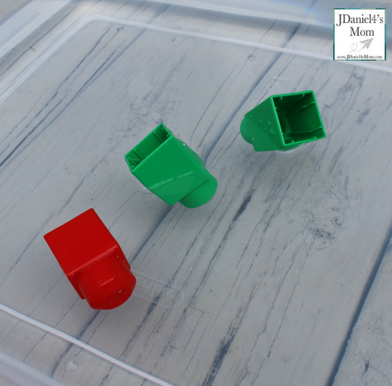 Rub a Dub Dub Three Objects in a Tub Objects- Plastic Blocks 