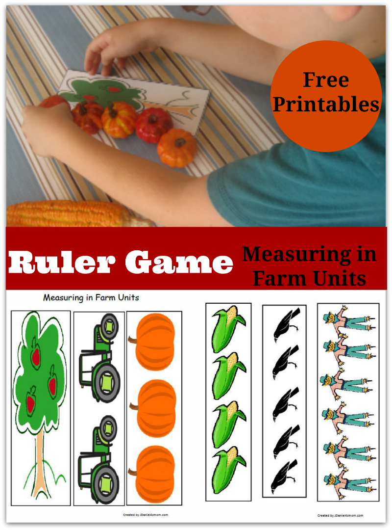 ruler game measuring in farm units