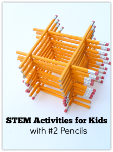 STEM Activities for Kids with #2 Pencils