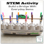 STEM Activity - Build a Bridge with Everyday Items