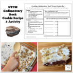 STEM Sedimentary Rock Cookie Recipe and Activity