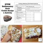 STEM Sedimentary Rock Cookie Recipe and Activity for Kids