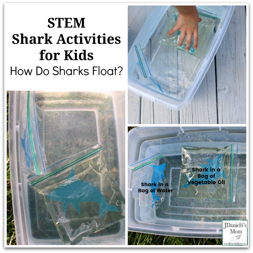 Shark Week Shark Ice Cubes Kid's Idea