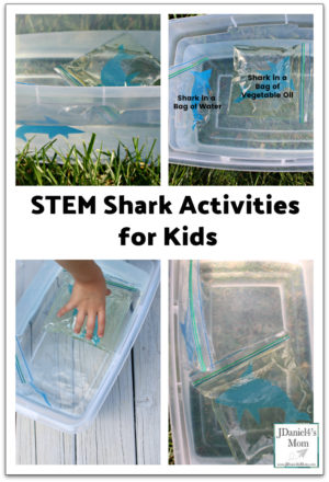 STEM Shark Activities for Kids - How Do Sharks Float?