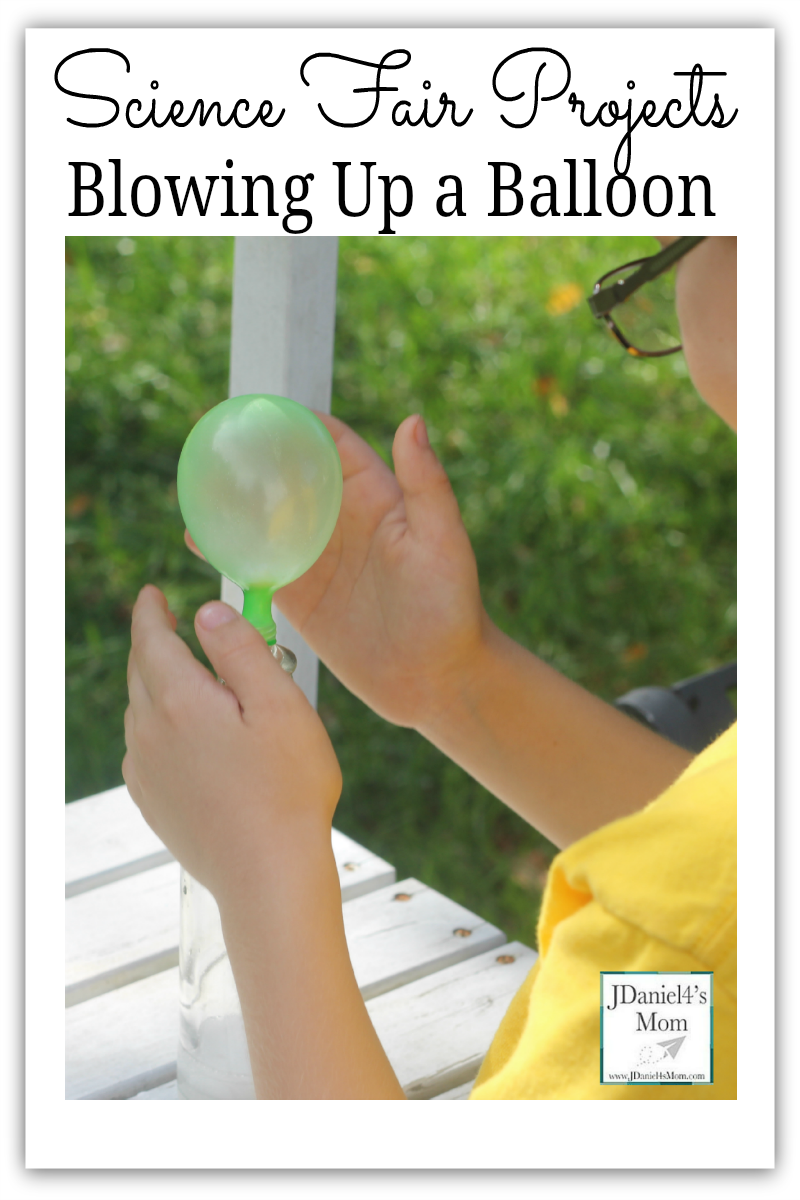 Science Fair Projects- Blowing Up a Balloon
