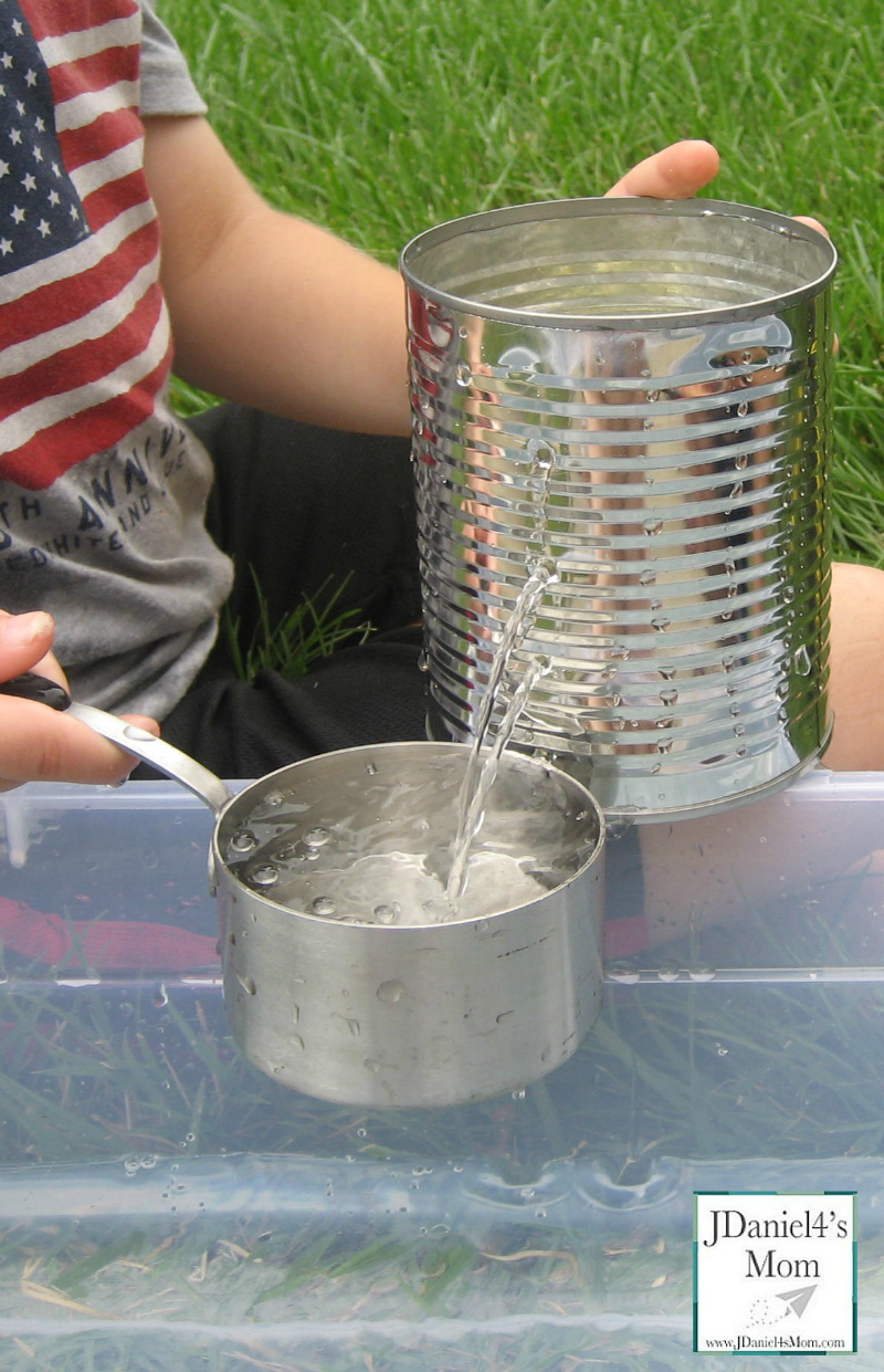 Science Ideas- Water Flowing High and Low