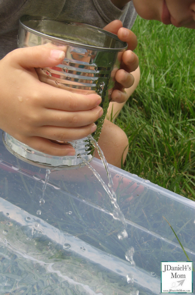 Science Ideas- Water Flowing High and Low