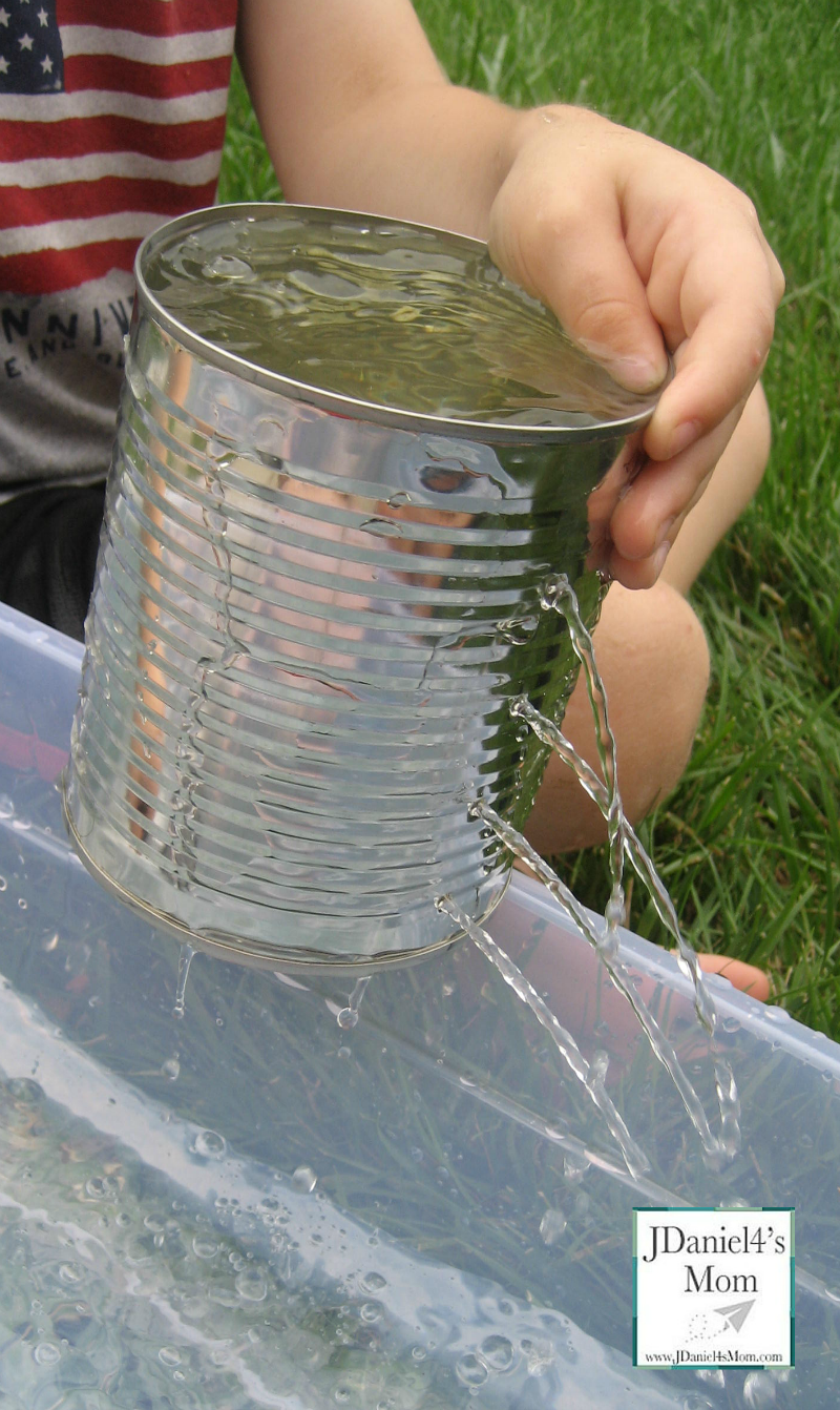Science Ideas- Water Flowing High and Low