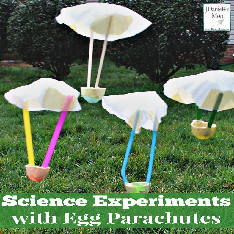 Science Experiments with Egg Parachutes