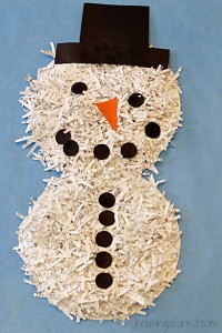 Snowman Crafts for Kids- This collection of amazing snowman would be fun for preschooler and older kids to craft.