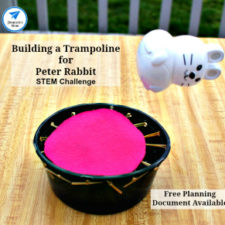 STEM Challenge- Building a Trampoline for Peter Rabbit