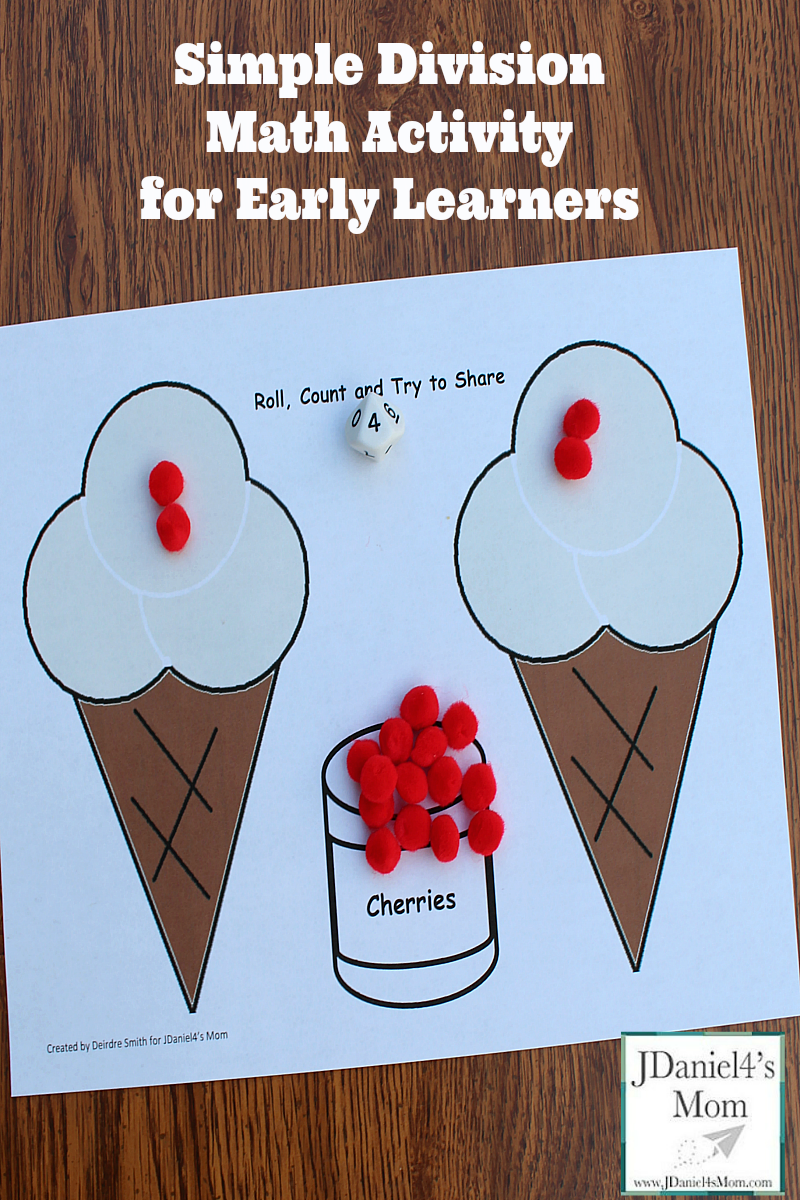 Simple Division Math Activity for Early Learners