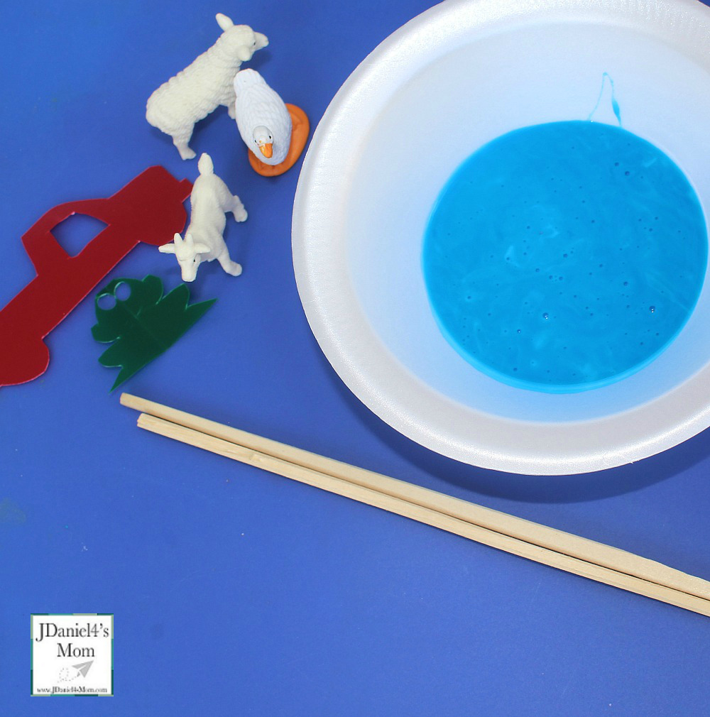 Slime Themed Duck in the Truck Activity- Supplies