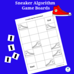 Free Printable Sneaker Algorithm Game Boards
