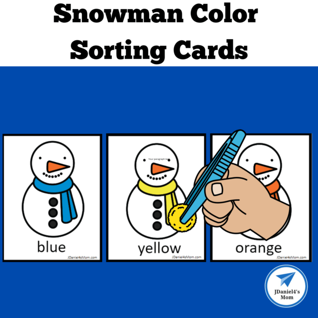 Snowman Activities and Printables - JDaniel4s Mom