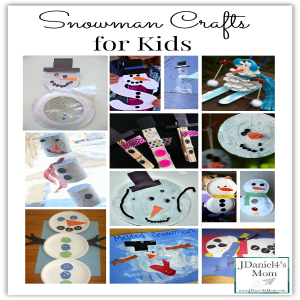 Snowman Crafts for Kids- This collection of amazing snowman would be fun for preschooler and older kids to craft.