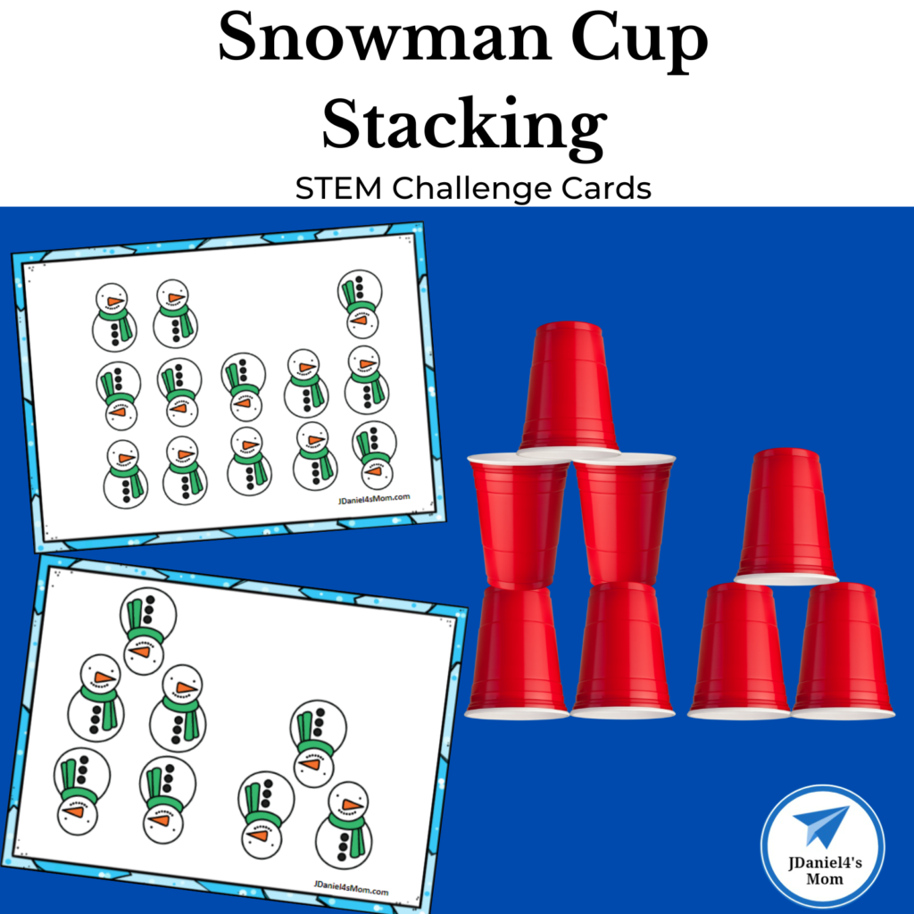 Little Red Hen Cup Stacking STEM Challenge - JDaniel4s Mom