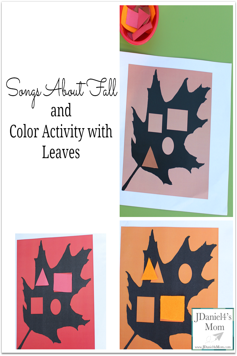 Songs About Fall and a Leaf Color Activity