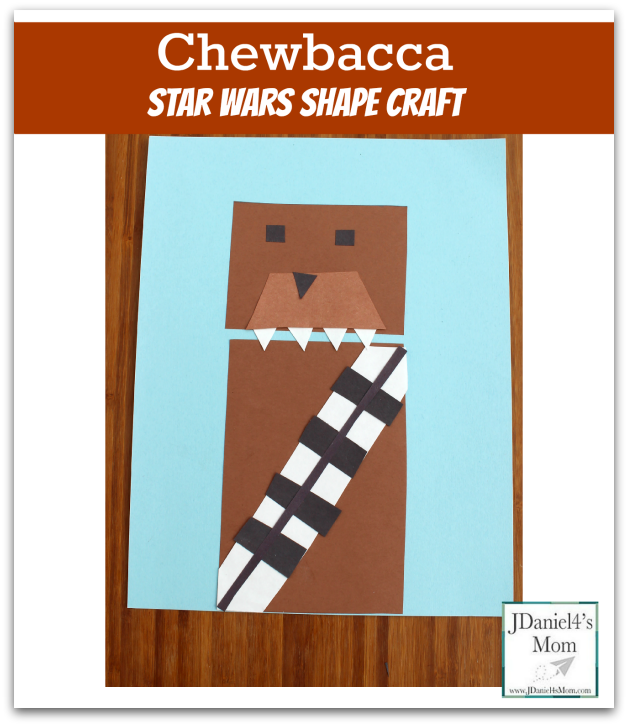 Star Wars Chewbacca Shape Craft Facebook