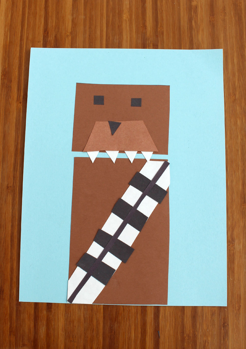 Star Wars Chewbacca Shape Craft