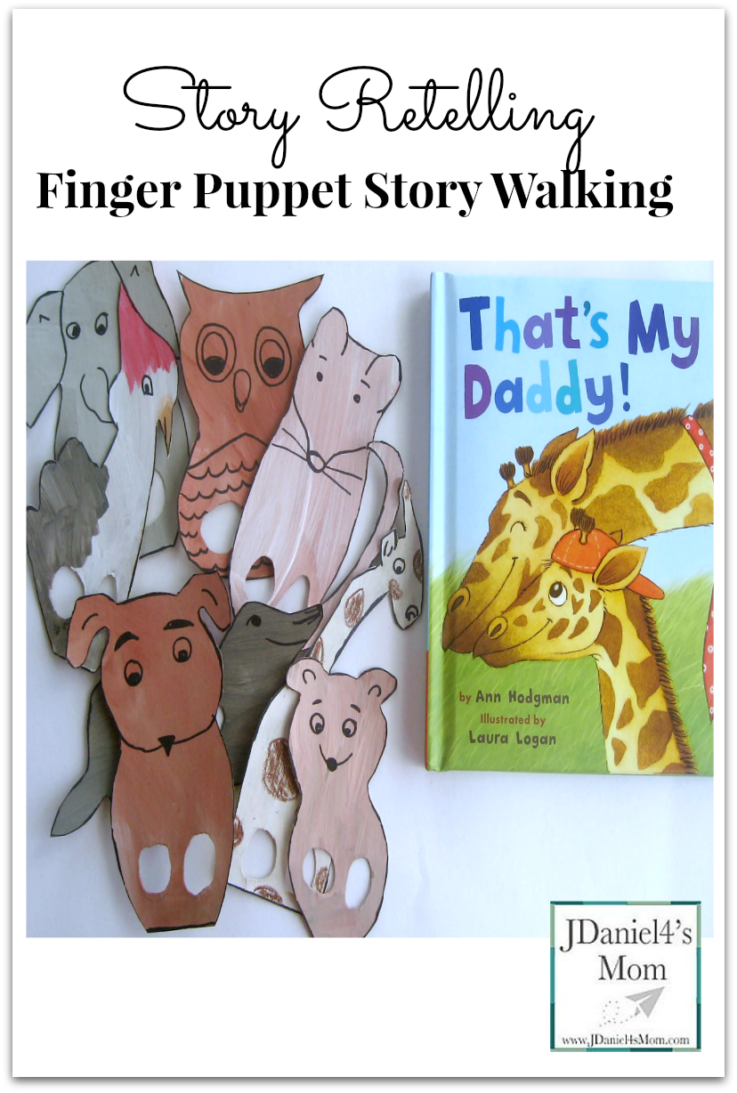 Story Retelling Finger Puppet Story Walking 