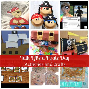 Talk Like A Pirate Day Activities And Crafts - JDaniel4s Mom