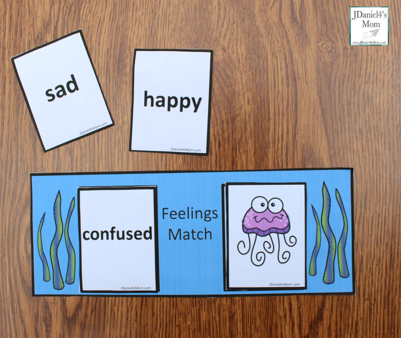 Teaching Feelings with Jellyfish-  Feeling Choices