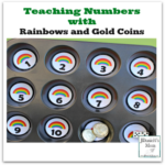 Teaching Numbers with Rainbows and Gold Coins