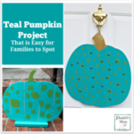 Teal Pumpkin Project That is Easy for Families to Spot