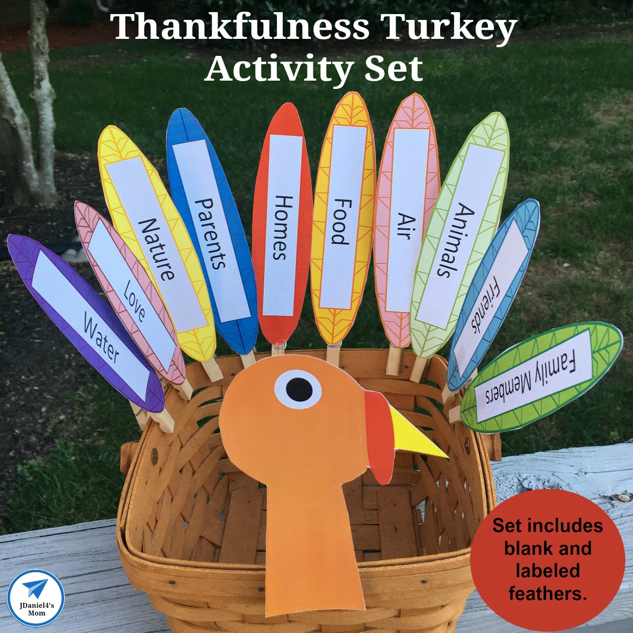 Thankfulness Turkey Activity Set