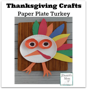 Thanksgiving Crafts- Paper Plate Turkey