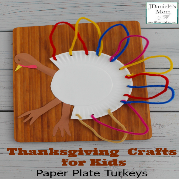 Thankgiving Crafts for Kids Plate Plate Turkeys