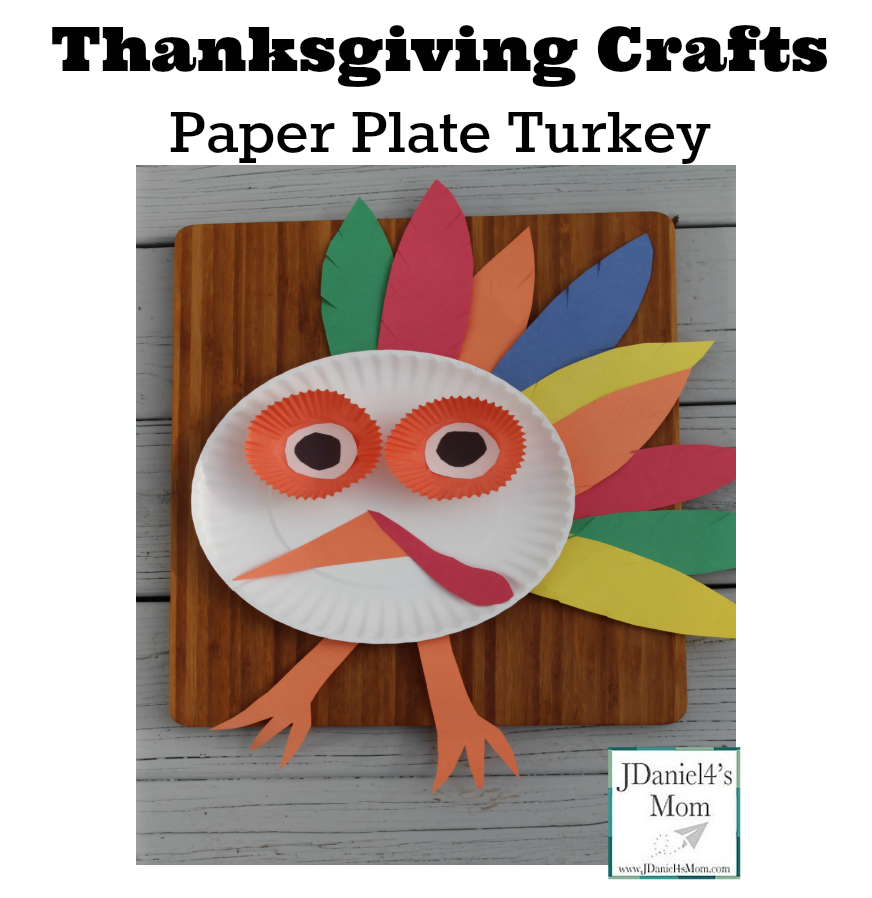 Thanksgiving Crafts Paper Plate Turkey