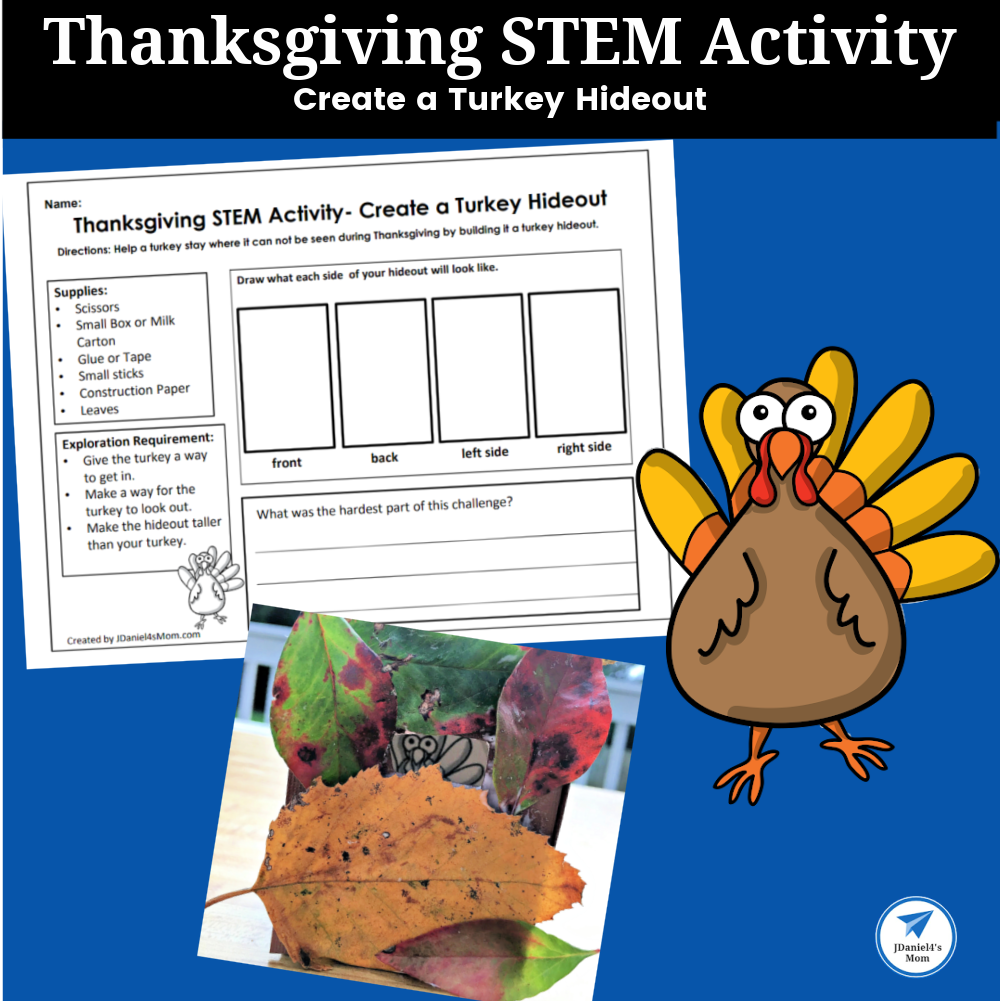 Thanksgiving Challenge Game - Growing Play