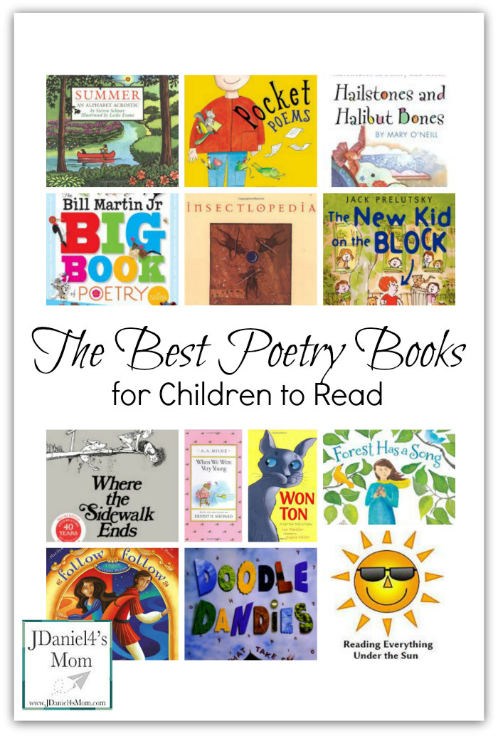 The Best Poetry Books for Children to Read