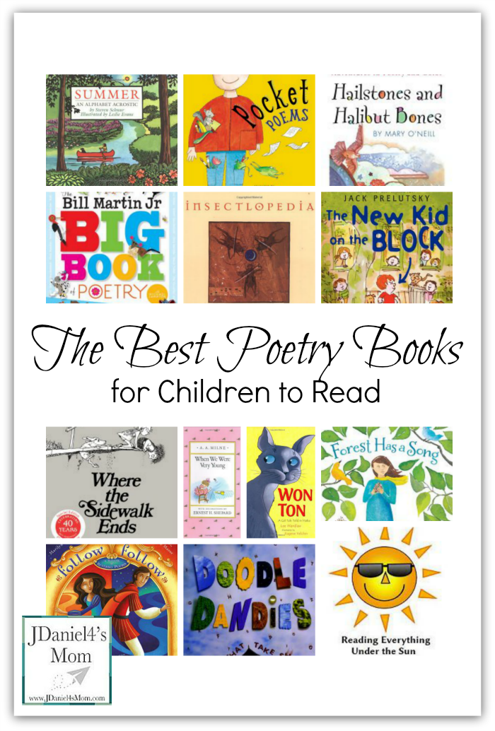 The Best Poetry Books For Children To Read