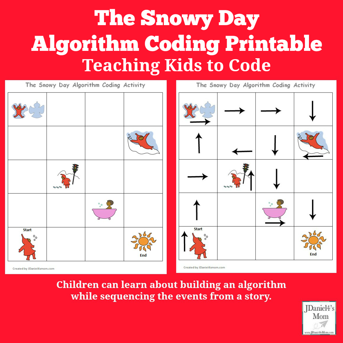 Printable Coding Activities For Kids