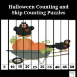 This set of Halloween Counting and Skip Counting Puzzles explores the numbers 1-10, 11-20. skip counting by 2's and skip counting by 5's. There is also an editable puzzle you can used to create your own printable.
