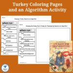 Turkey Coloring Pages and an Algorithm Activity
