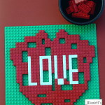 Valentine Ideas- LEGO Heart Puzzle