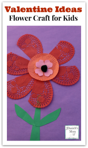 Valentine Ideas- Flower Craft for Kids