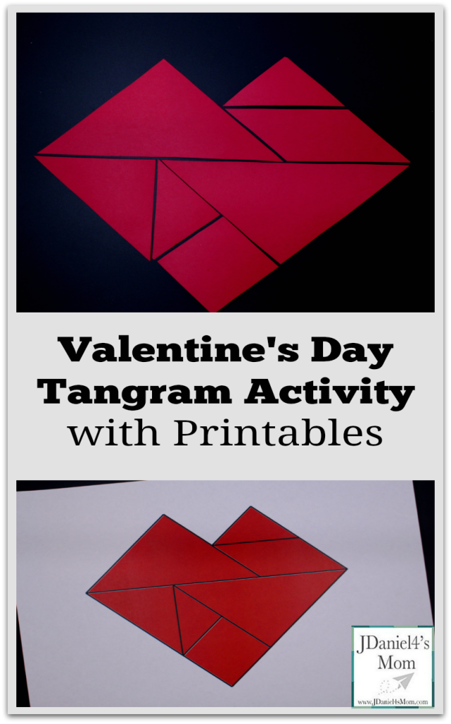 valentines day tangram puzzles