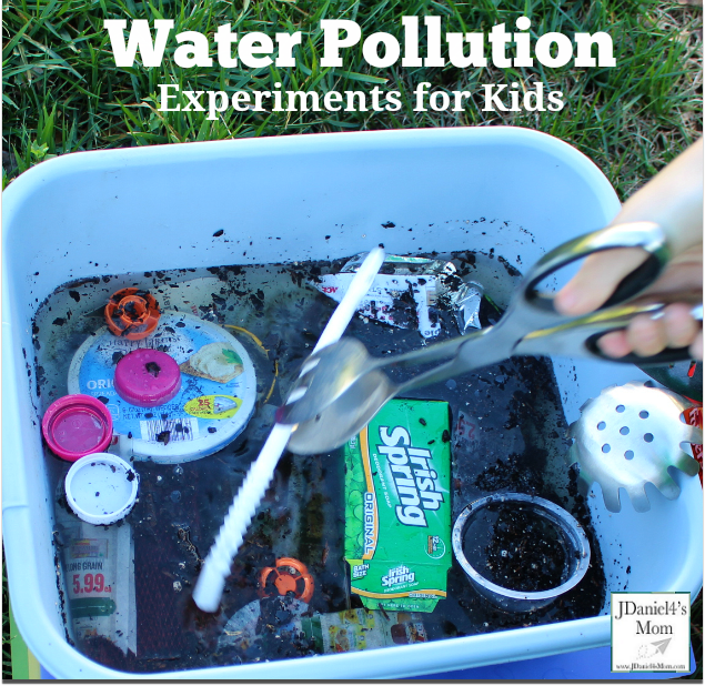 science experiment water pollution