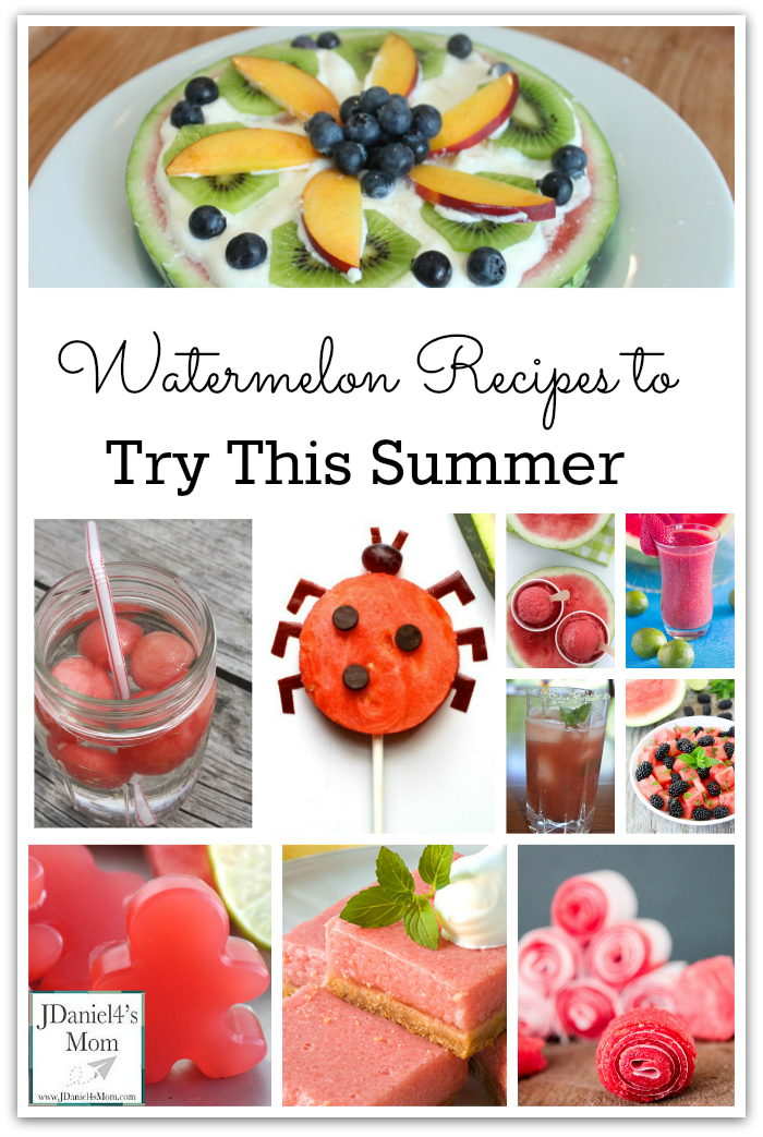 Watermelon Recipes to Try This Summer- Sometimes my guys inhale watermelon slice after slice. These terrific recipes are the ones I am going to try when there is watermelon leftover.
