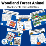 Woodland Forest Animal Worksheets and Activities - JDaniel4s Mom