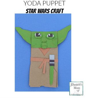 Yoda Puppet- Star Wars Craft