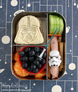 Lunchbox Dad: How to Make a Food Art Star Wars Stormtrooper Sandwich School  Lunch Recipe!