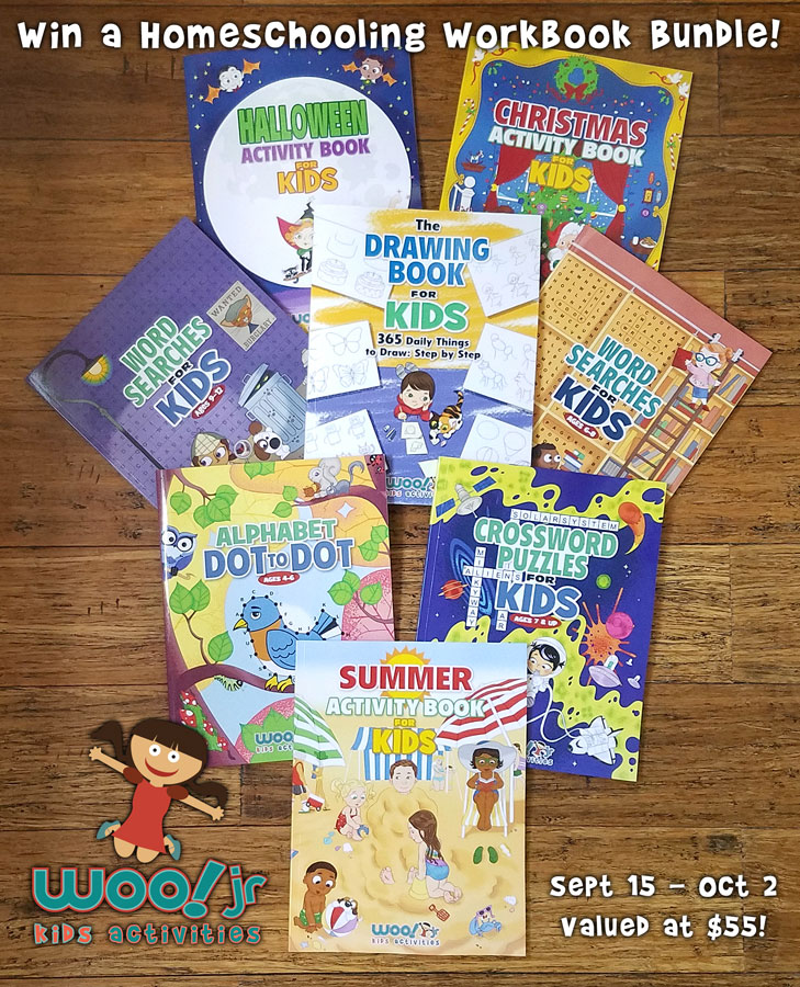 Woo! Jr. Activity Books - Books for Preschool and School Age Children