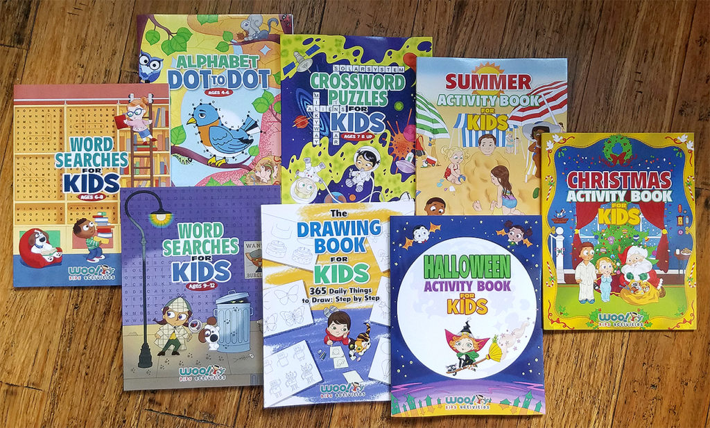Woo Jr Kids Activity Books Giveaway
