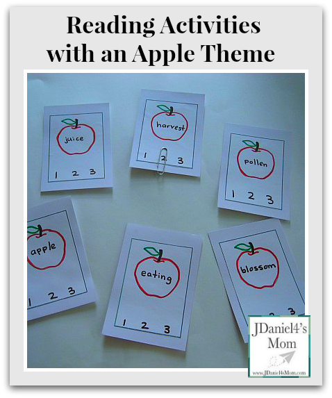 {Read.Explore.Learn.} Reading Activities with an Apple Theme